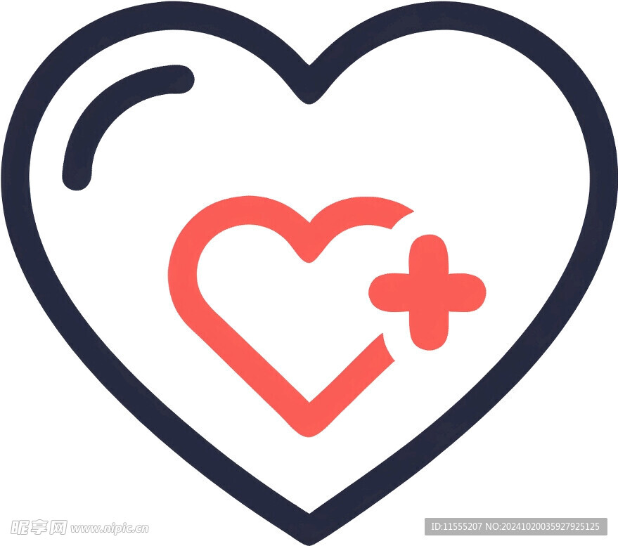 心脏救助医疗UI图标png免抠