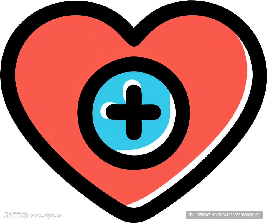 心脏救助医疗UI图标png免抠