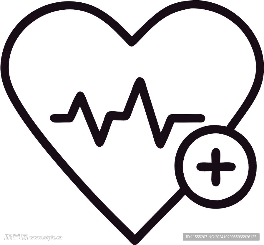 心脏救助医疗UI图标png免抠