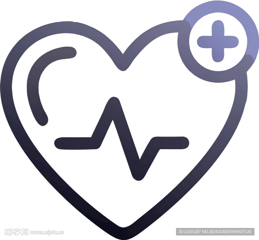 心脏救助医疗UI图标png免抠
