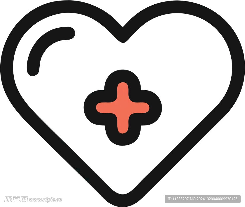 心脏救助医疗UI图标png免抠