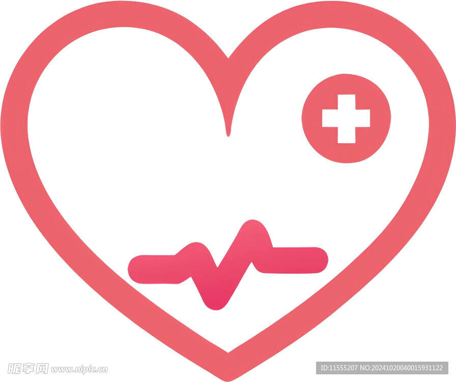 心脏救助医疗UI图标png免抠