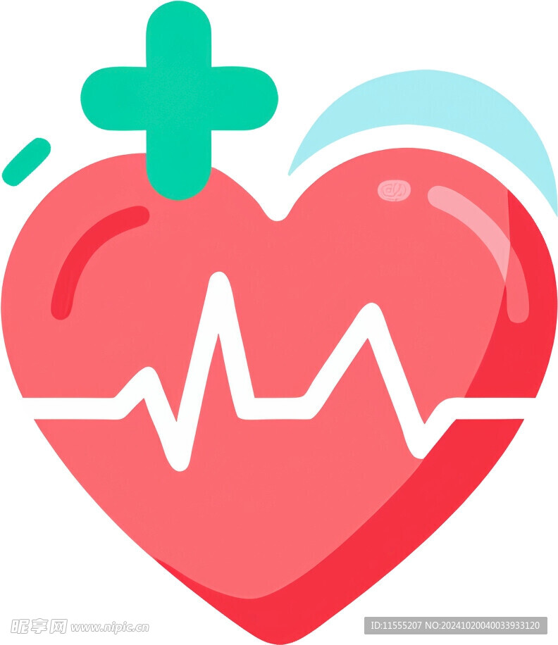 心脏救助医疗UI图标png免抠