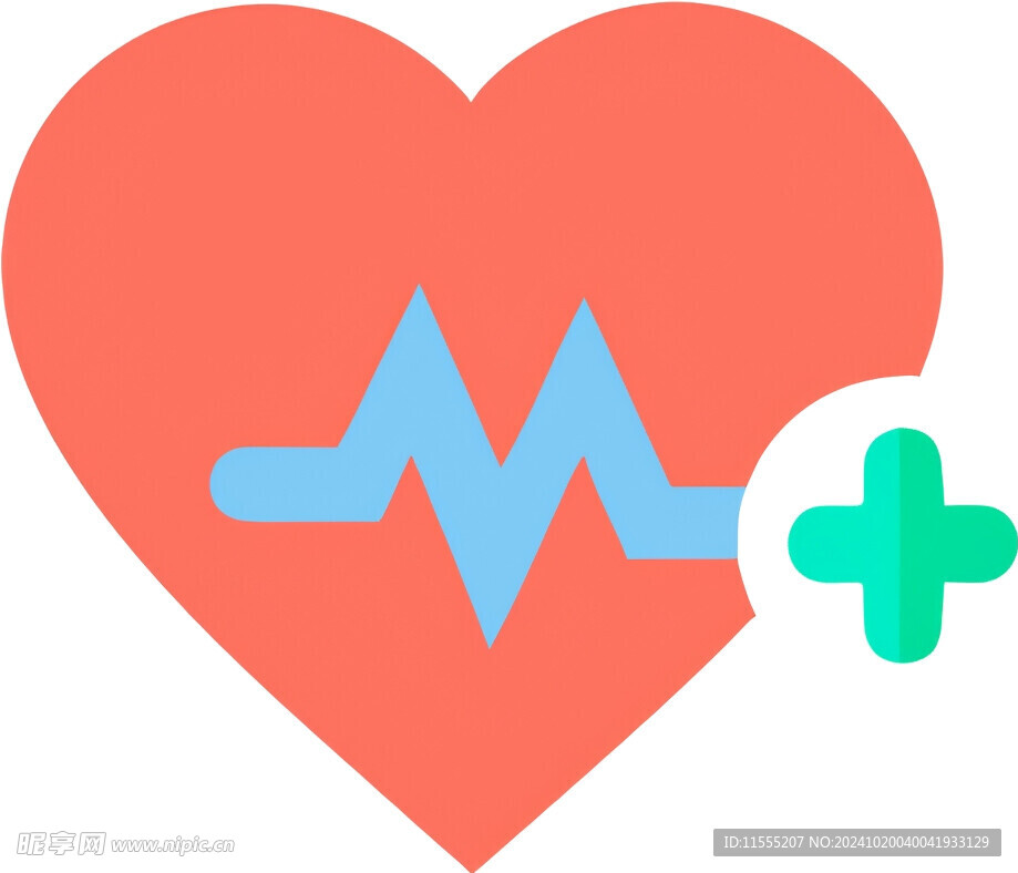 心脏救助医疗UI图标png免抠