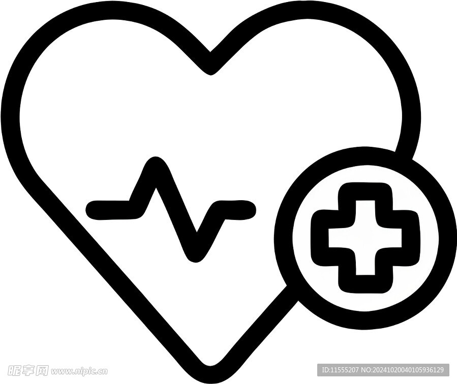 心脏救助医疗UI图标png免抠