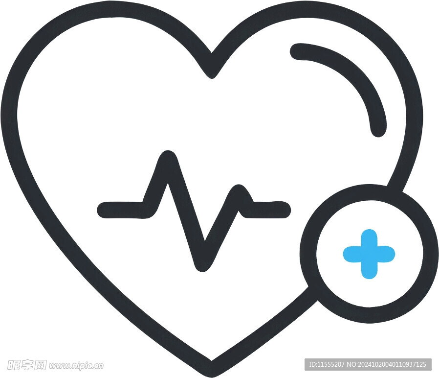 心脏救助医疗UI图标png免抠