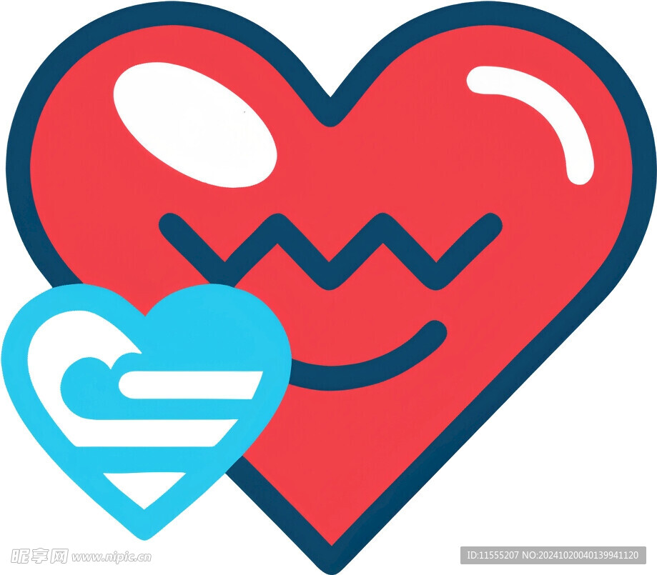 心脏救助医疗UI图标png免抠