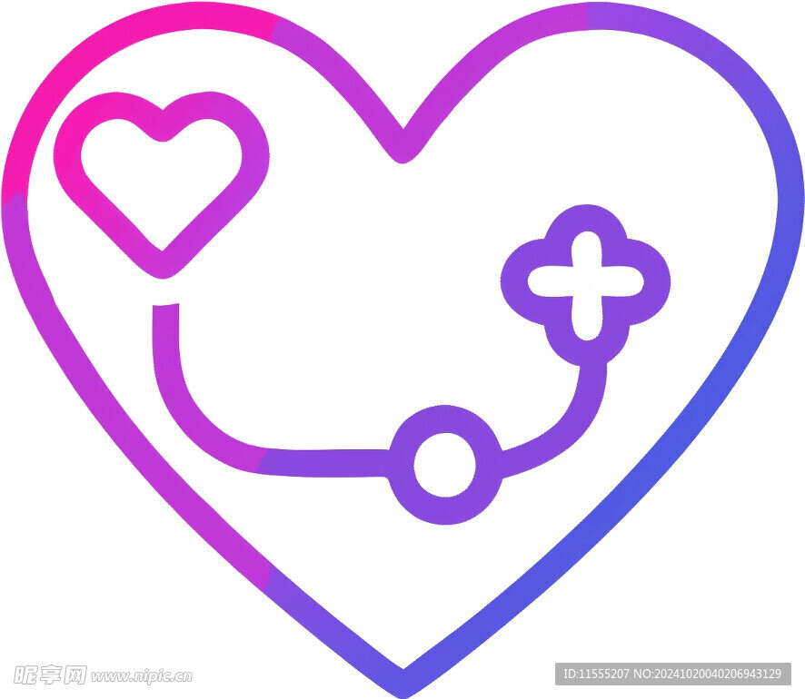 心脏救助医疗UI图标png免抠