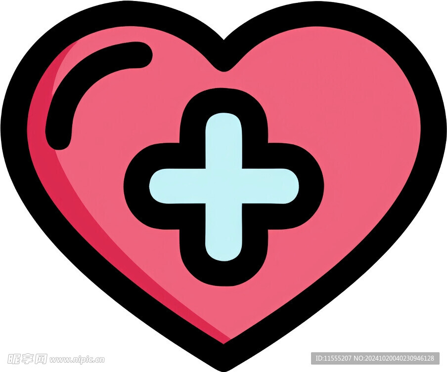 心脏救助医疗UI图标png免抠