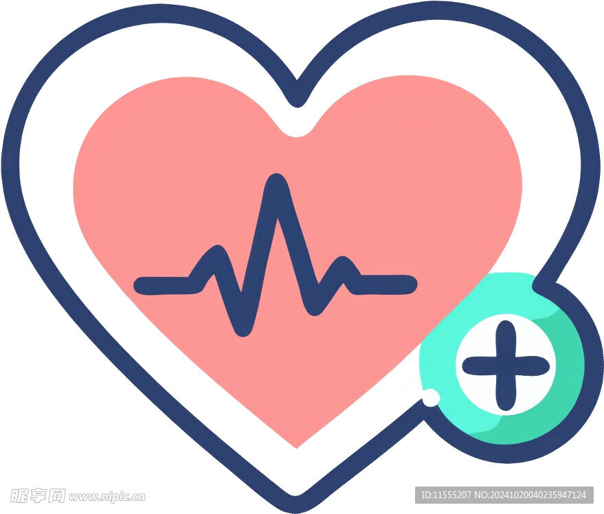 心脏救助医疗UI图标png免抠