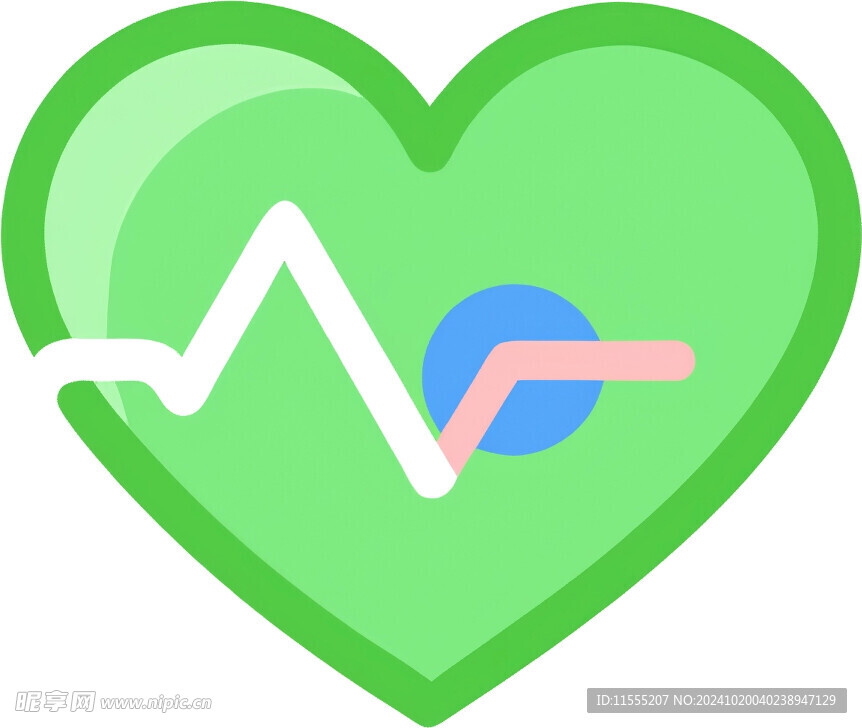 心脏救助医疗UI图标png免抠