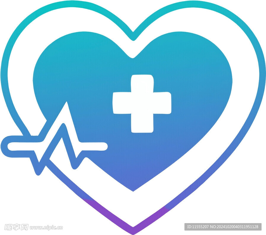 心脏救助医疗UI图标png免抠