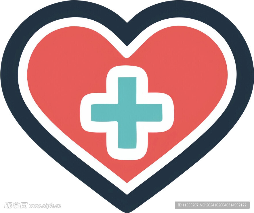 心脏救助医疗UI图标png免抠