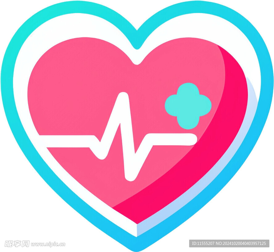 心脏救助医疗UI图标png免抠