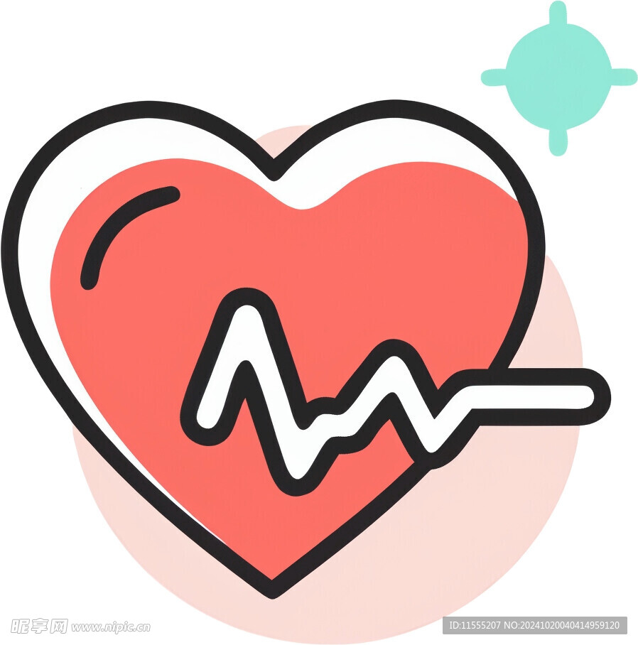 心脏救助医疗UI图标png免抠