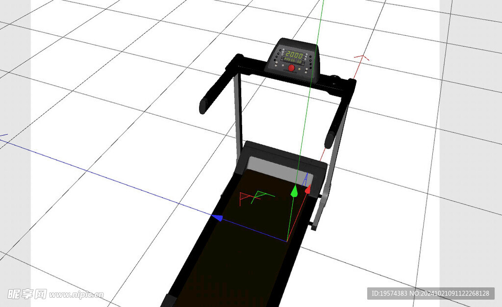 C4D模型 运动器材