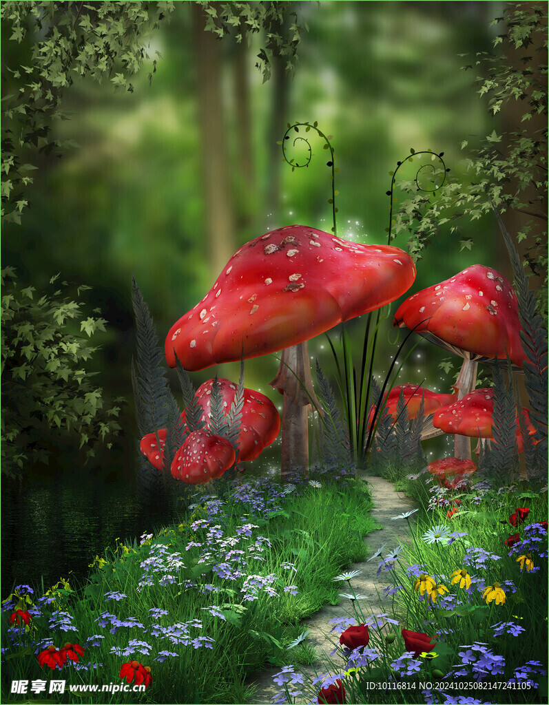 红蘑菇