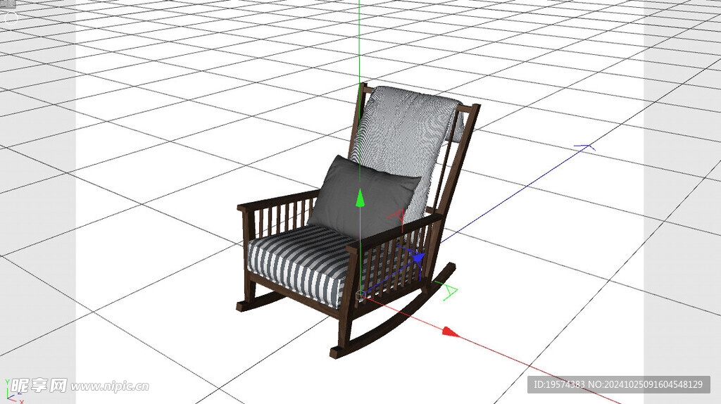 C4D模型 椅子