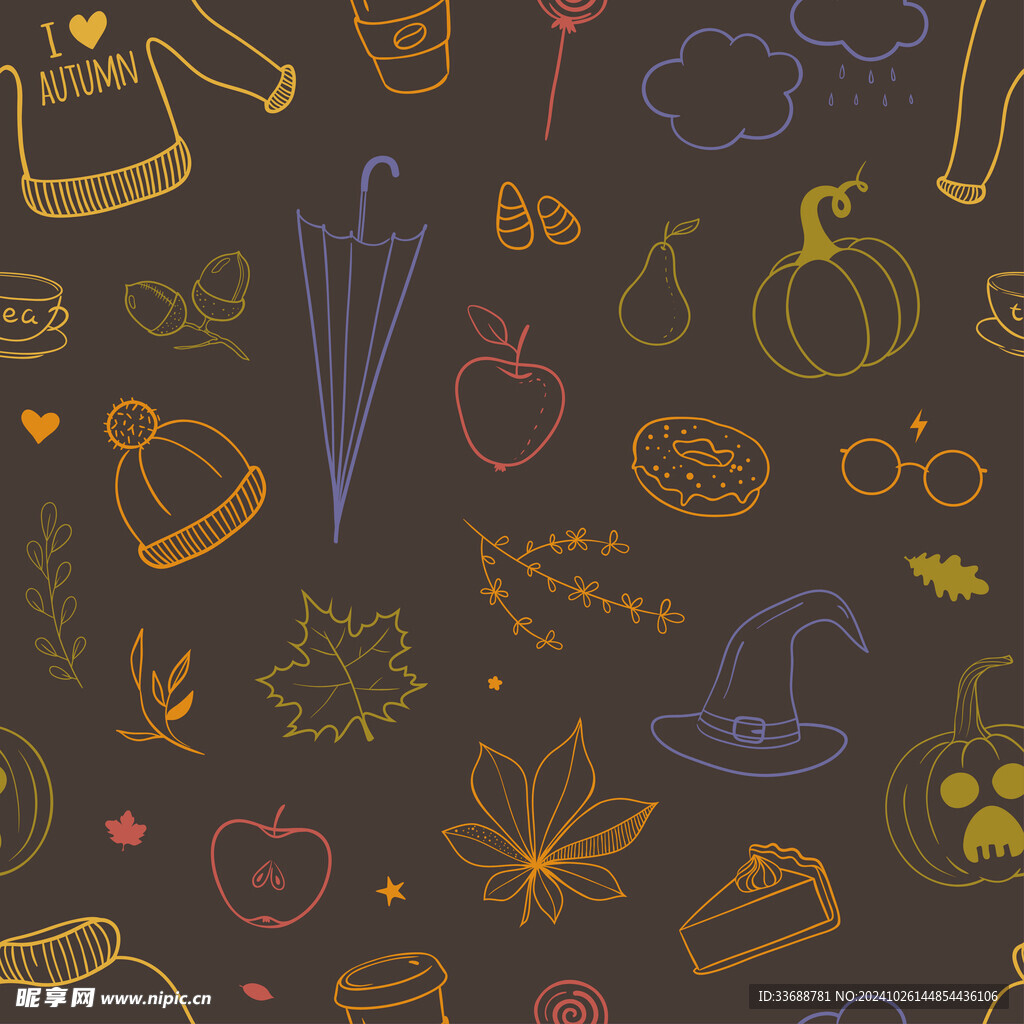 万圣节背景素材