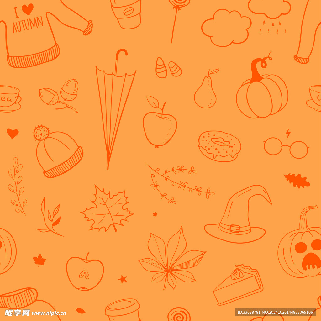 万圣节背景素材