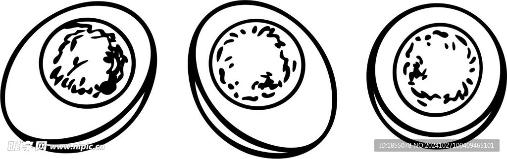 鸡蛋简笔画