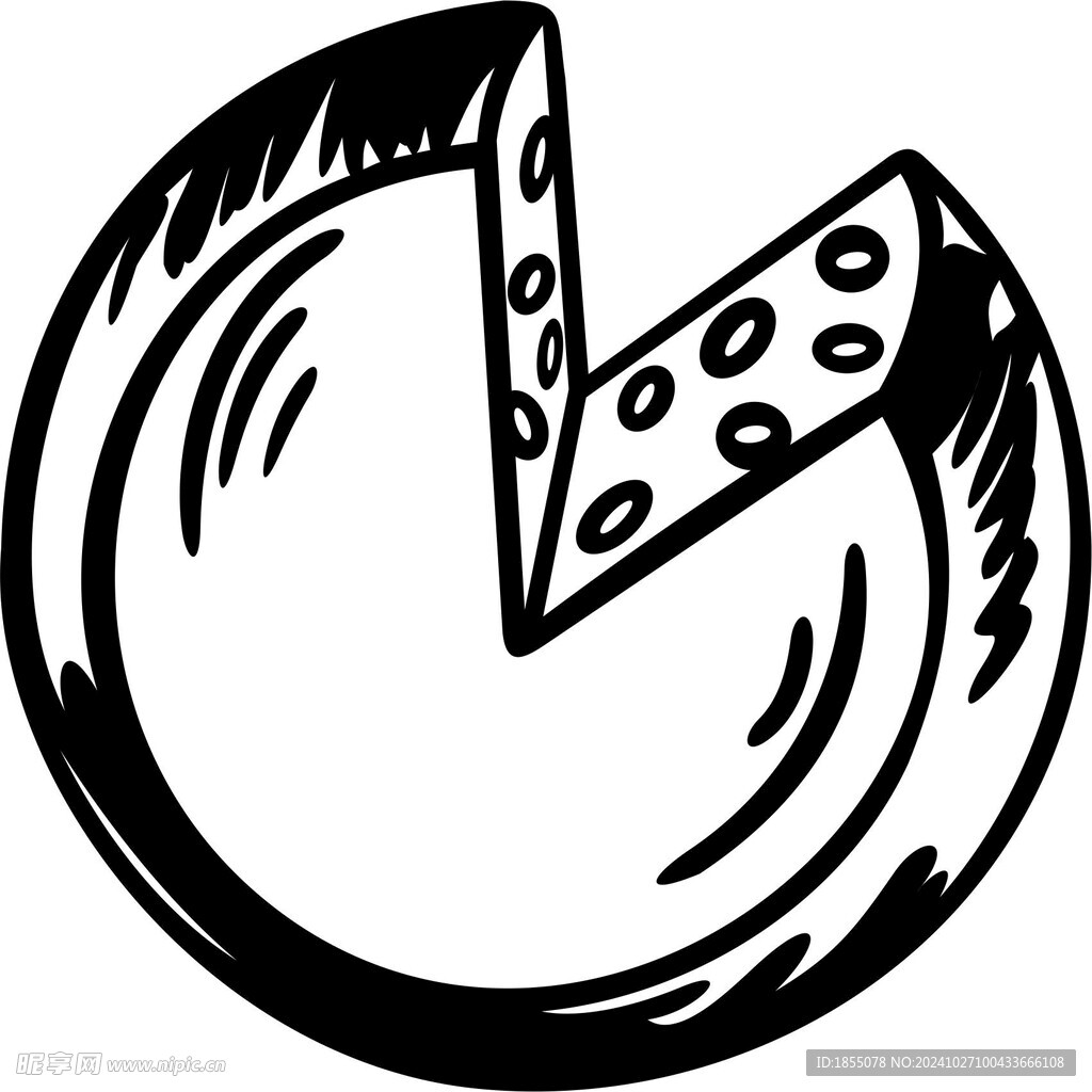 面包蛋糕简笔画