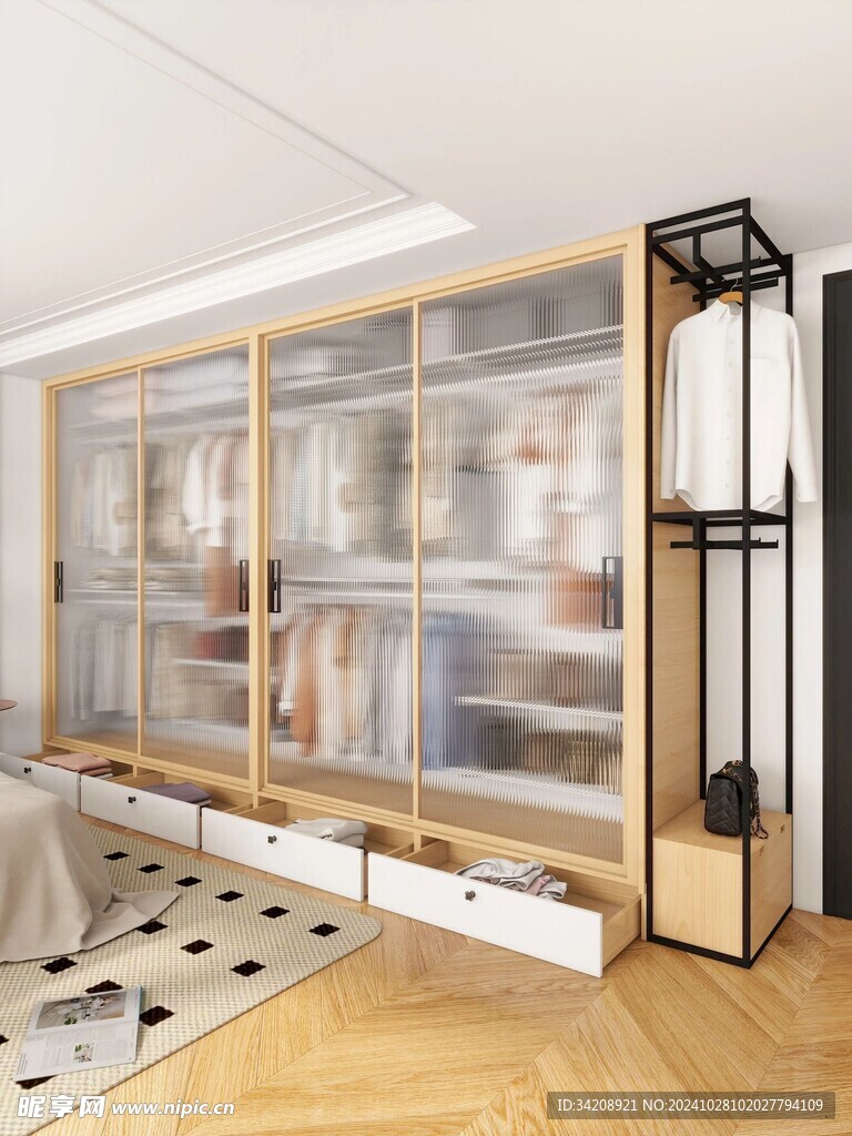 室内设计全屋定制厨房卧室衣柜