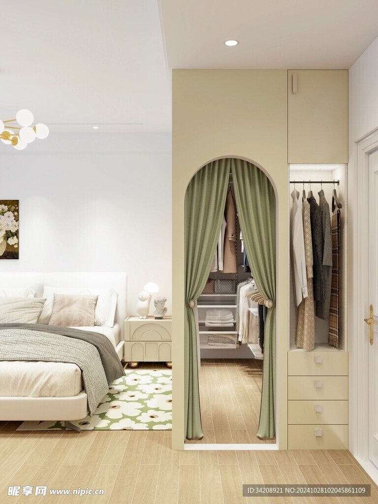 室内设计全屋定制厨房卧室衣柜