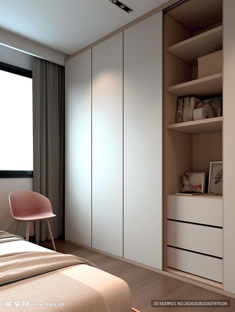 室内设计全屋定制厨房卧室衣柜