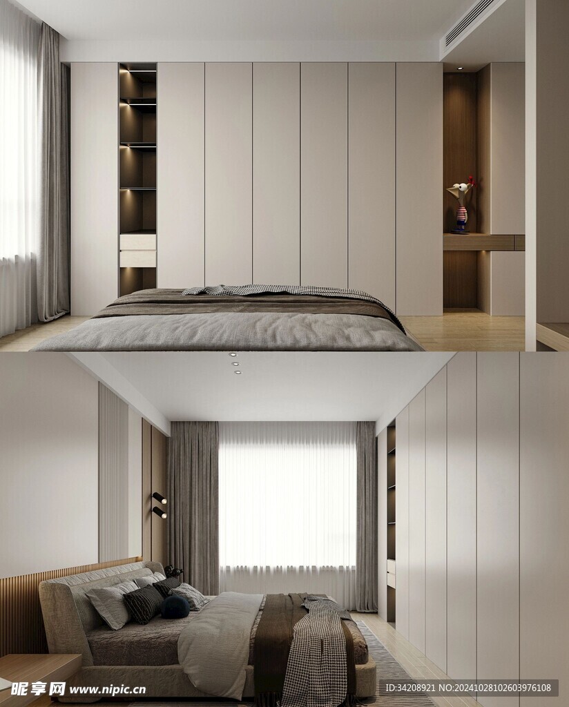 室内设计全屋定制厨房卧室衣柜