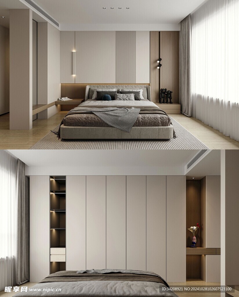 室内设计全屋定制厨房卧室衣柜