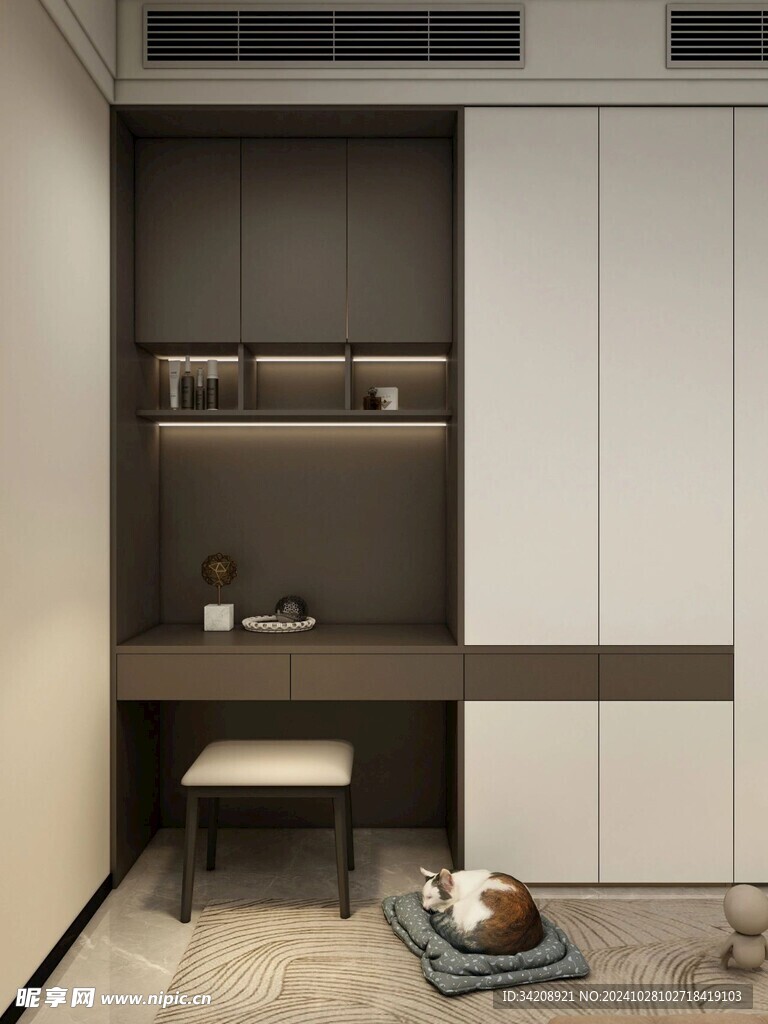 室内设计全屋定制厨房卧室衣柜