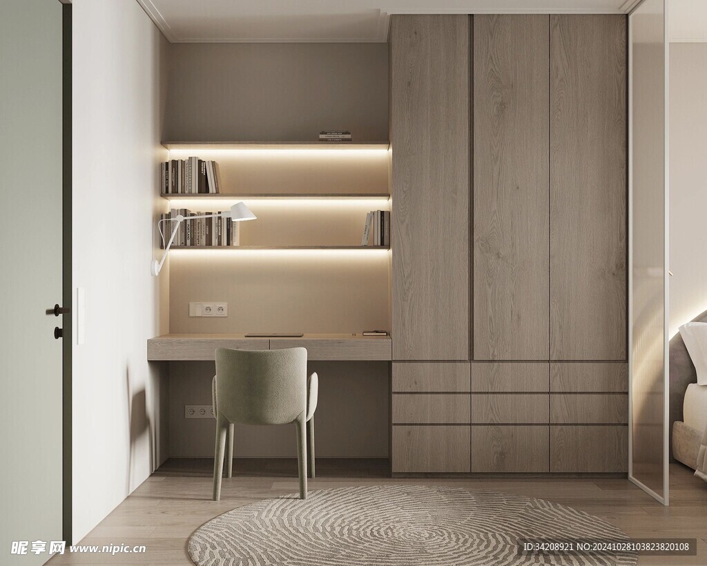 室内设计全屋定制厨房卧室衣柜