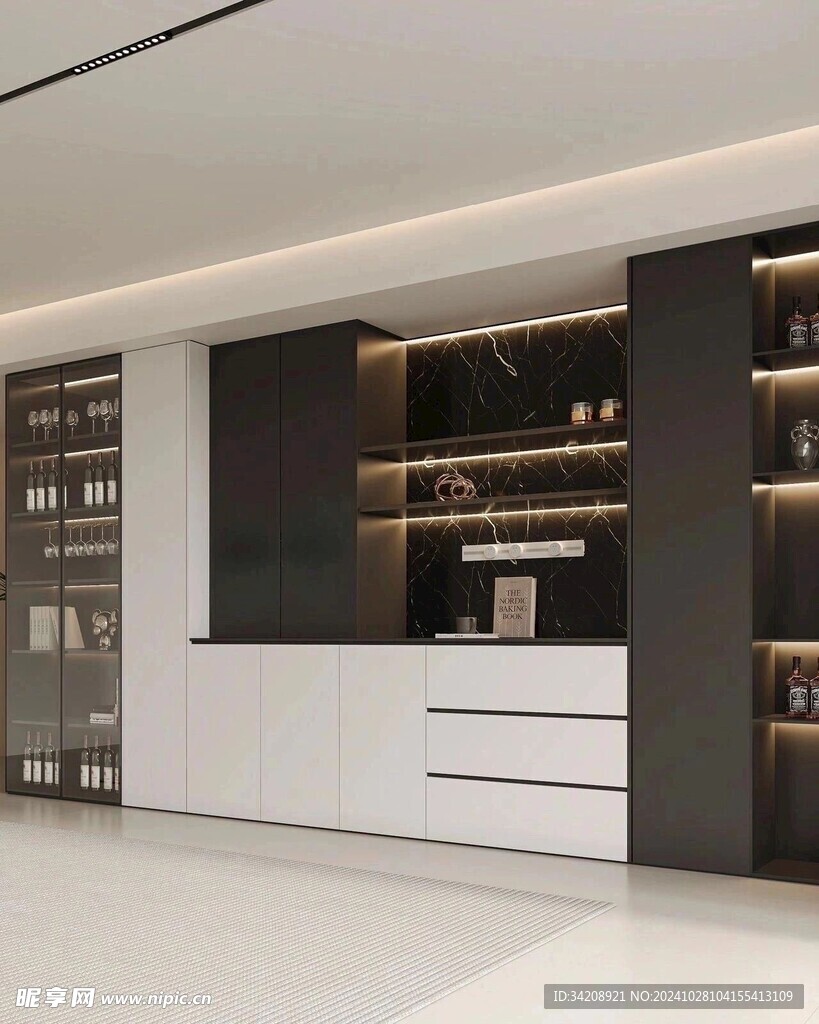 室内设计全屋定制厨房卧室衣柜