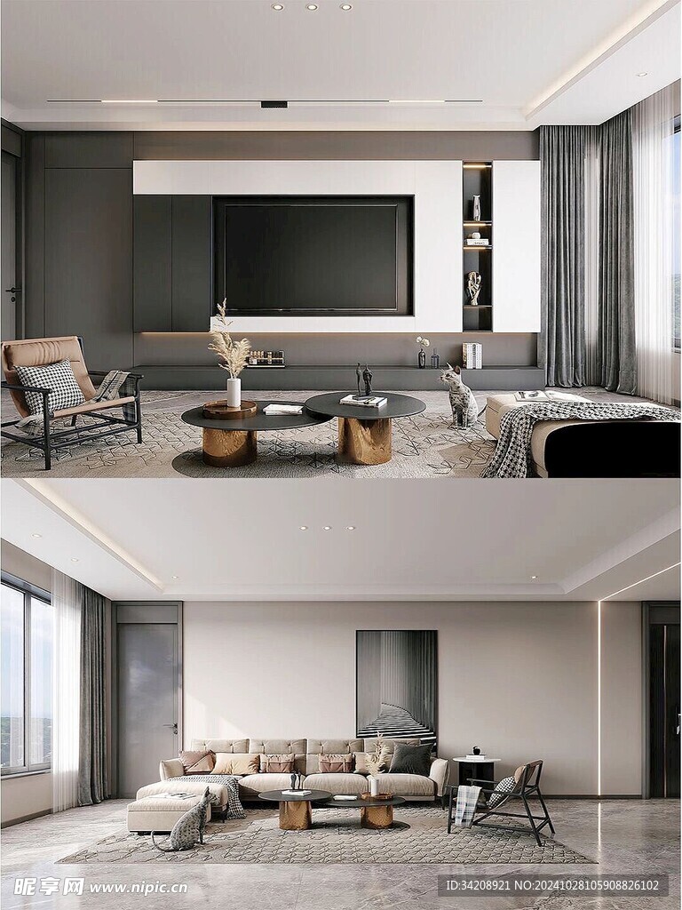 室内设计全屋定制柜子衣柜橱柜吊