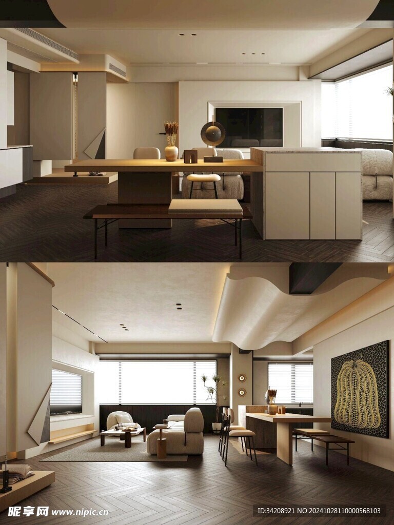 室内设计全屋定制柜子衣柜橱柜吊