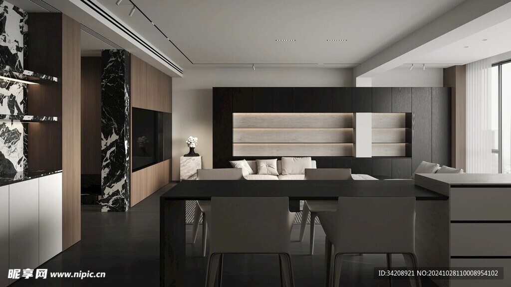 室内设计全屋定制柜子衣柜橱柜吊