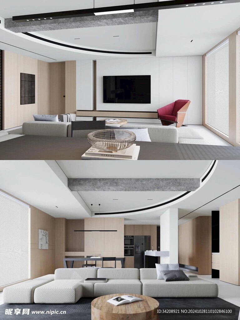 室内设计全屋定制柜子衣柜橱柜吊