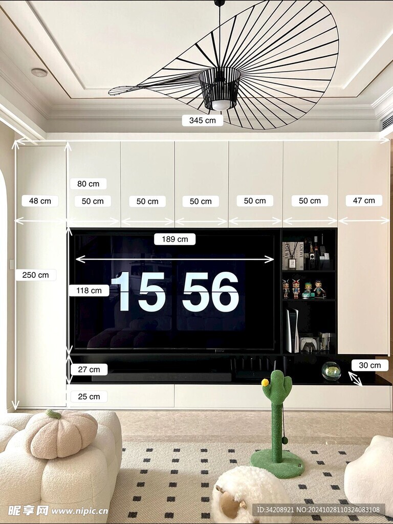 室内设计全屋定制柜子衣柜橱柜吊