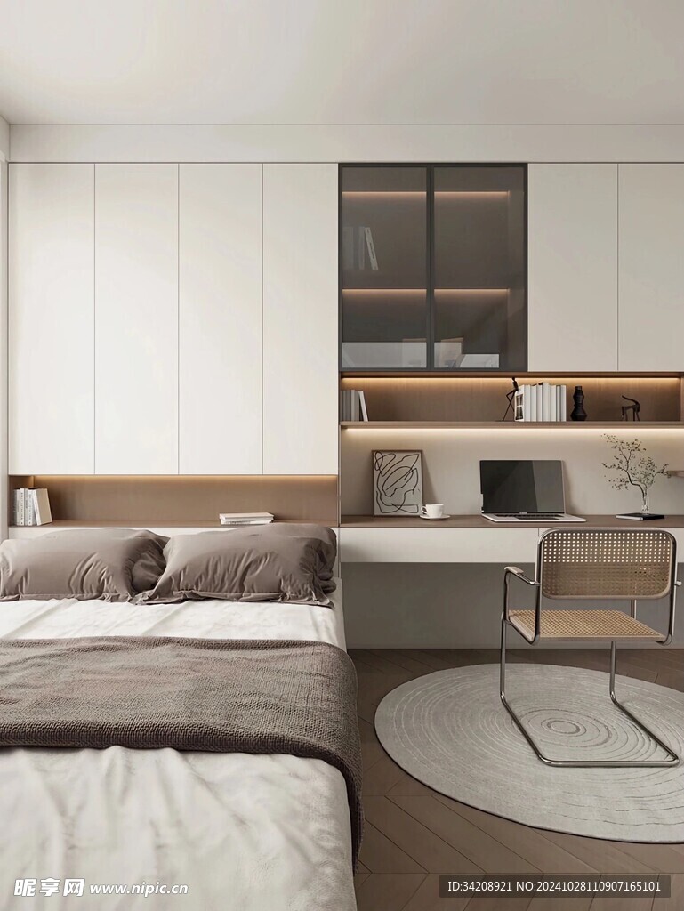 室内设计全屋定制柜子衣柜橱柜吊