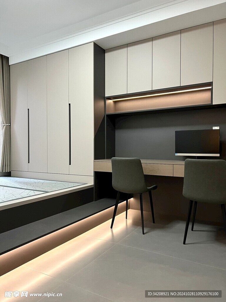 室内设计全屋定制柜子衣柜橱柜吊