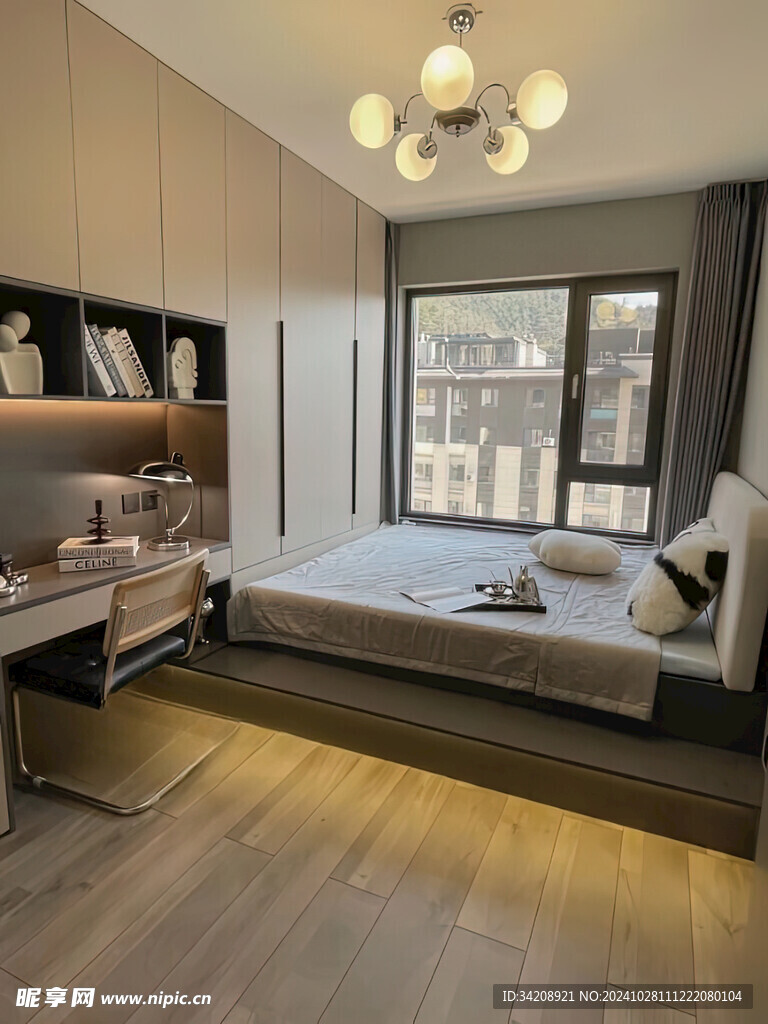 室内设计全屋定制柜子卧室衣柜