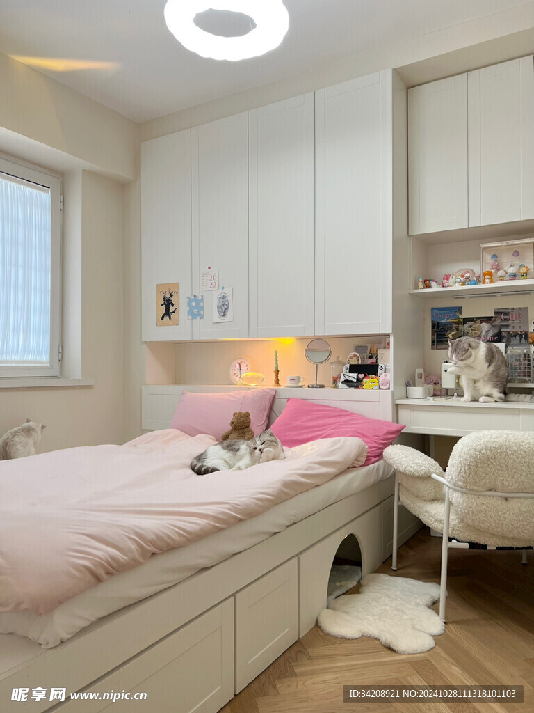 室内设计全屋定制柜子衣柜卧室卧