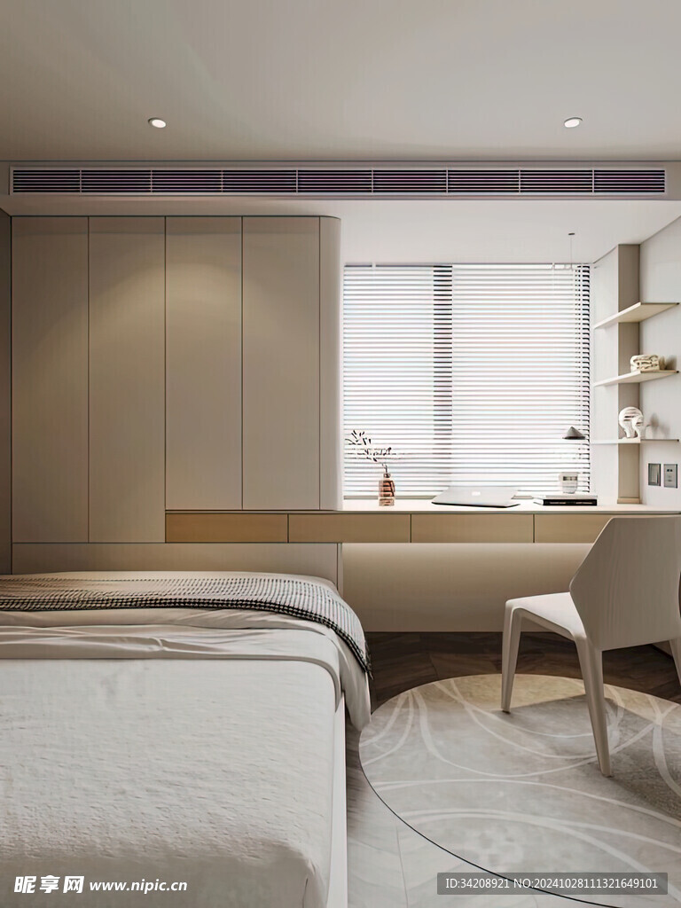 室内设计全屋定制柜子衣柜卧室卧