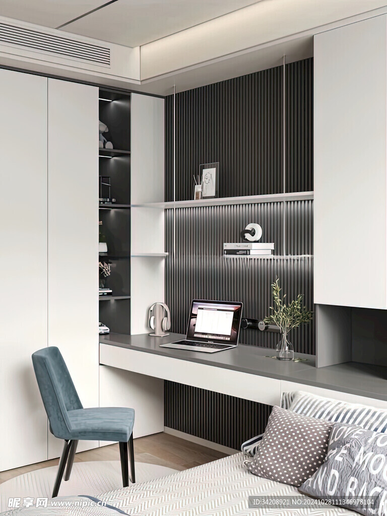 室内设计全屋定制柜子衣柜卧室卧