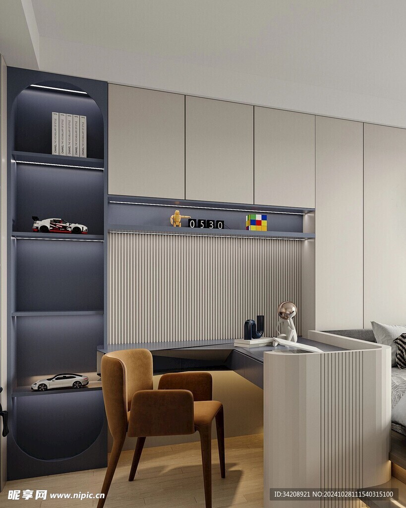 室内设计全屋定制柜子衣柜玄关柜