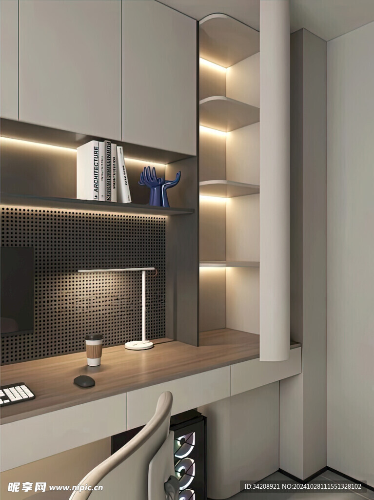 室内设计全屋定制柜子衣柜玄关柜