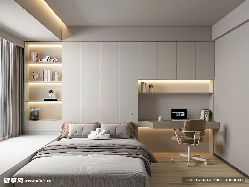 室内设计全屋定制柜子衣柜玄关柜