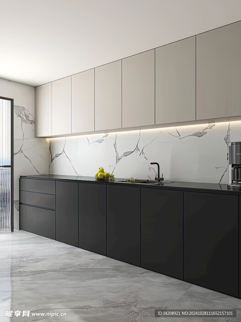 室内设计全屋定制柜子衣柜橱柜吊