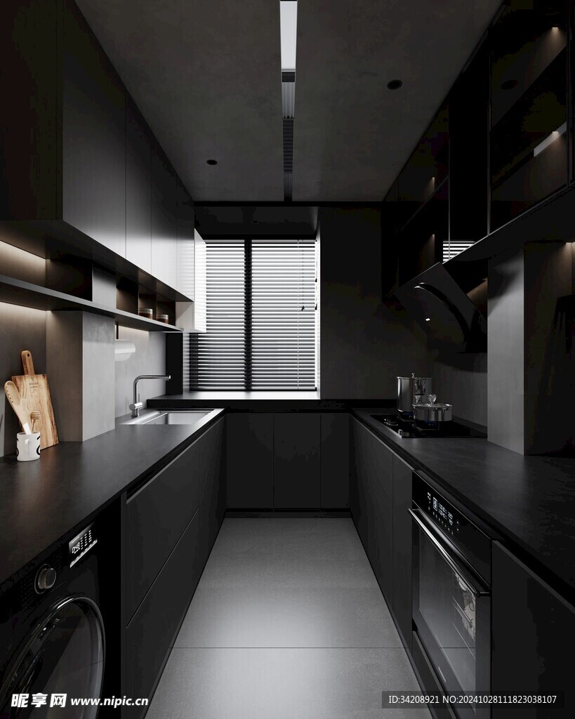 室内设计全屋定制柜子衣柜橱柜吊